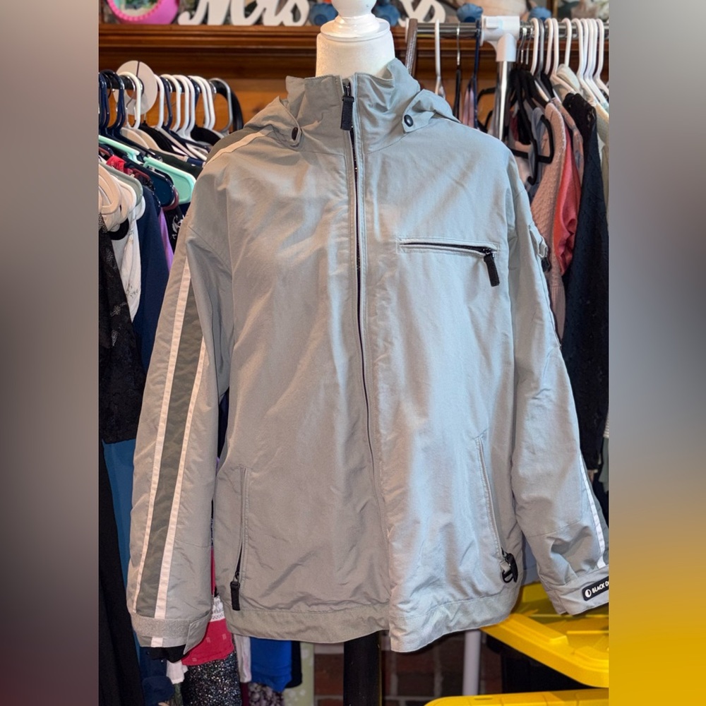 Black dot Women's Gray Ski Jacket